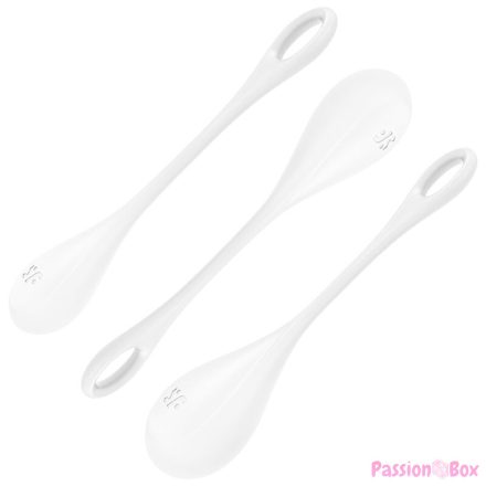 SATISFYER - YONI POWER 1 TRAINING SET WHITE