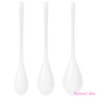 SATISFYER - YONI POWER 1 TRAINING SET WHITE