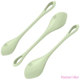 SATISFYER - YONI POWER 2 TRAINING SET GREEN