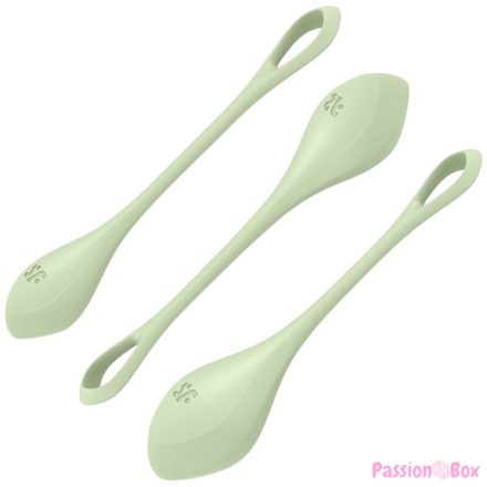 SATISFYER - YONI POWER 2 TRAINING SET GREEN