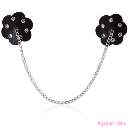 OHMAMA FETISH - PETAL NIPPLE SHIELD WITH CHAIN