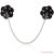 OHMAMA FETISH - PETAL NIPPLE SHIELD WITH CHAIN