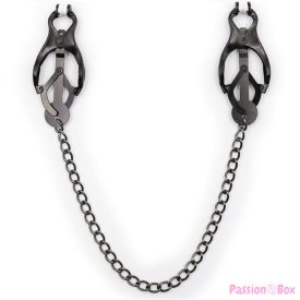 OHMAMA FETISH - JAPANESE NIPPLE Clamps WITH BLACK CHAIN