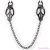 OHMAMA FETISH - JAPANESE NIPPLE Clamps WITH BLACK CHAIN