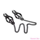 OHMAMA FETISH - JAPANESE NIPPLE Clamps WITH BLACK CHAIN
