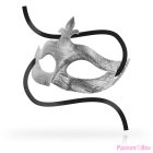 OHMAMA - MASKS FLOWER DE LIS SILVER MASK
