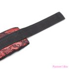 OHMAMA FETISH - VELVET HANDCUFFS WITH NYLON TAPE