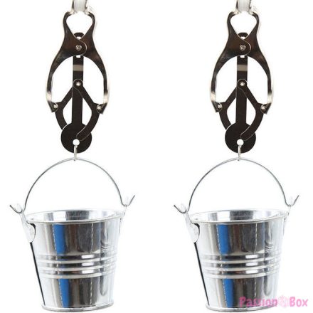 OHMAMA FETISH NIPPLE CLAMPS WITH BUCKETS