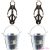 OHMAMA FETISH NIPPLE CLAMPS WITH BUCKETS