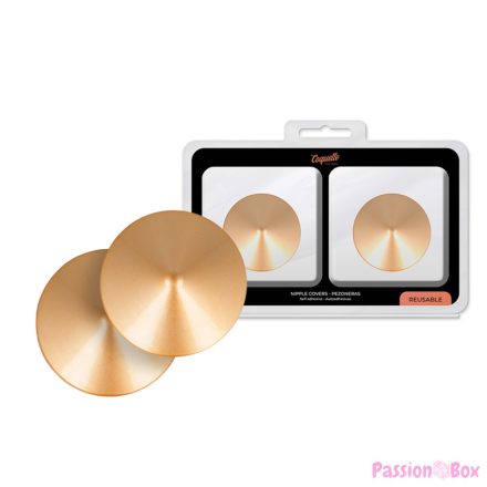COQUETTE CHIC DESIRE - NIPPLE COVERS GOLDEN CIRCLES