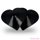 COQUETTE CHIC DESIRE - NIPPLE COVERS BLACK HEARTS