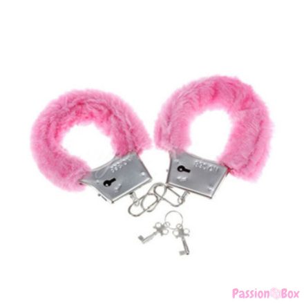 DIABLO PICANTE - PLEASURE FURRY HANDCUFFS PINK