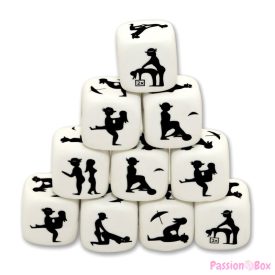 DIABLO PICANTE - WHITE POSING DICE