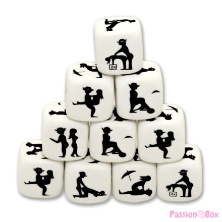 DIABLO PICANTE - WHITE POSING DICE