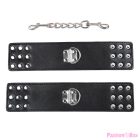 OHMAMA FETISH - WRIST RESTRAINTS SNAP FASTEN METAL