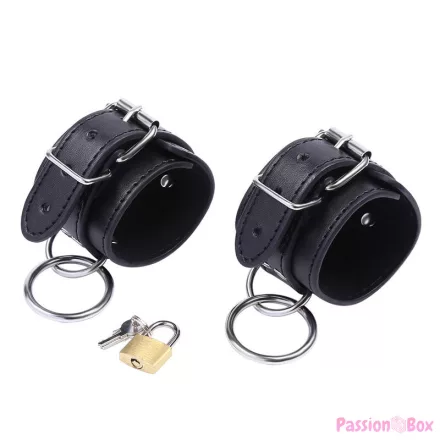 OHMAMA FETISH - O-RING LOCKED WRIST RESTRAINTS