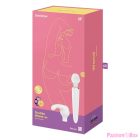 SATISFYER - DOUBLE WANDER APP WHITE