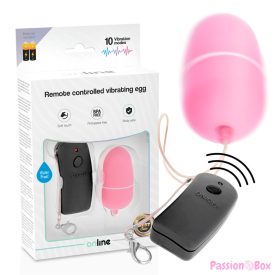 ONLINE - REMOTE CONTROLLED VIBRATING EGG PINK