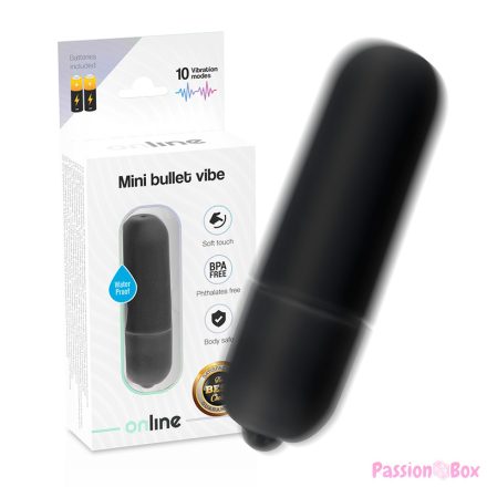ONLINE - MINI BULLET VIBE BLACK