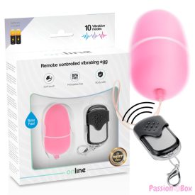 ONLINE - REMOTE CONTROL VIBRATING EGG M PINK