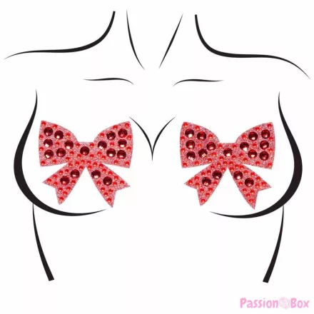 LEG AVENUE - BOWS NIPPLE COVERS ONE SIZE