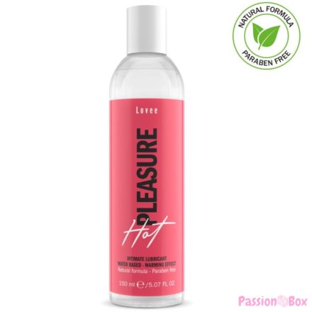 INTIMATELINE - LOVEE HOT PLEASURE INTIMATE LUBRICANT 150 ML