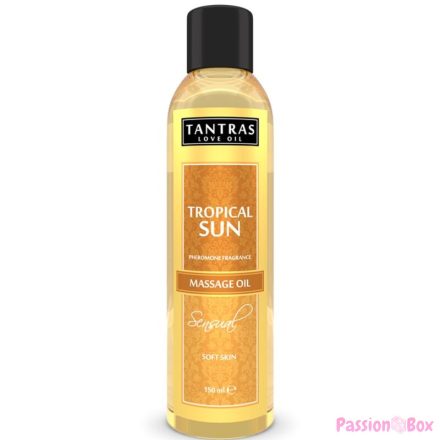 INTIMATELINE - TANTRAS LOVE OIL TROPICAL SUN MASSAGE OIL 150 ML