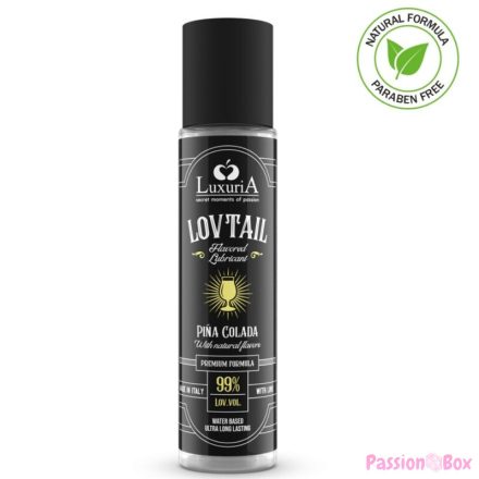INTIMATELINE - LUXURIA WATER BASED LOVTAIL LUBRICANT PIÑA COLADA 60 ML