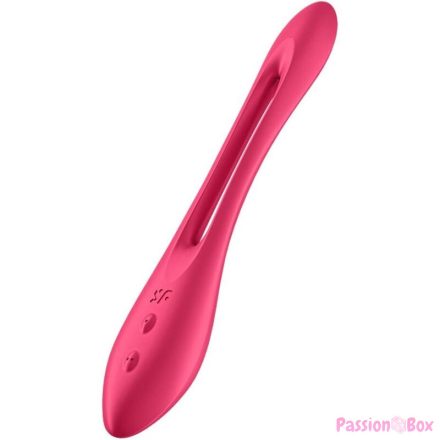 SATISFYER - ELASTIC JOY MULTI VIBRATOR RED