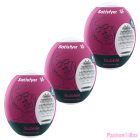 SATISFYER - 3 MASTURBATOR EGGS BUBBLE