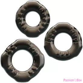 BAILE - COCK RINGS YVONNE SET 3 PENIS RINGS
