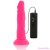DIVERSIA - FLEXIBLE VIBRATING DILDO PINK 23 CM -O- 4.3 CM