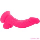 DIVERSIA - FLEXIBLE VIBRATING DILDO PINK 21.5 CM -O- 4.5 CM