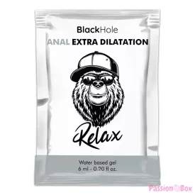   BLACK HOLE - WATER BASED GEL EXTRA DILATATION 6 ML SINGLE DOSE