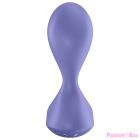 SATISFYER - SWEET SEAL VIBRATING PLUG APP VIOLET