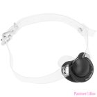 OHMAMA FETISH TRANSPARENT PACIFIER GAG