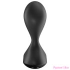 SATISFYER - SWEET SEAL VIBRATING PLUG APP BLACK