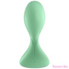 SATISFYER - TRENDSETTER VIBRATING PLUG APP GREEN