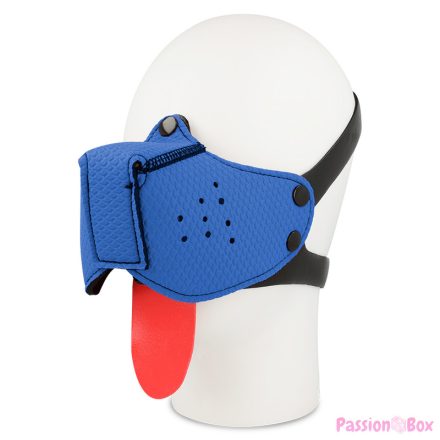 OHMAMA FETISH DOG MUZZLE - BLUE