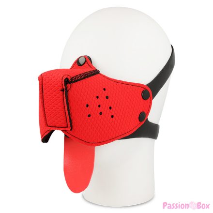 OHMAMA FETISH DOG MUZZLE - RED