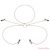 OHMAMA FETISH 4 NIPPLE CLAMPS WITH CHAIN NECKLACE