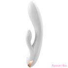 SATISFYER - DOUBLE FLEX VIBRATOR APP WHITE