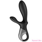 SATISFYER - HEAT CLIMAX+ ANAL VIBRATOR APP BLACK