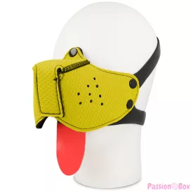 OHMAMA FETISH DOG MUZZLE - YELLOW