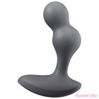 SATISFYER - DEEP DIVER VIBRATING PLUG APP GREY