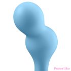 SATISFYER - DEEP DIVER VIBRATING PLUG APP BLUE