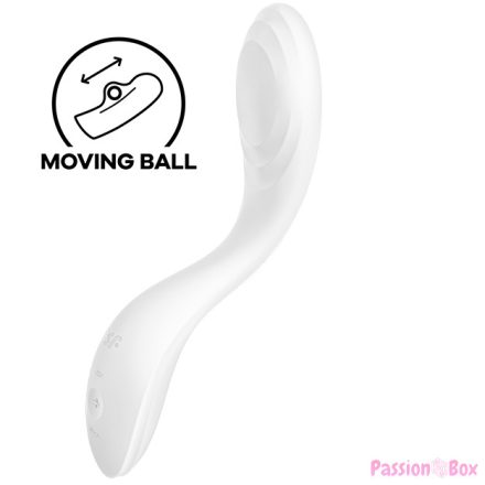 SATISFYER - RRROLLING PLEASURE GSPOT VIBRATOR WHITE