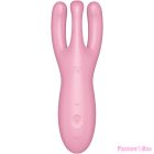 SATISFYER - THREESOME 4 VIBRATOR APP PINK