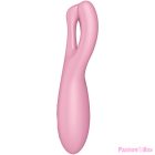 SATISFYER - THREESOME 4 VIBRATOR APP PINK