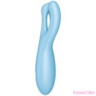 SATISFYER - THREESOME 4 VIBRATOR APP BLUE